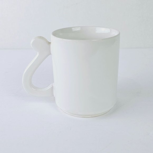 Vintage 1970's Cat with Cattail Handle, Japan, 6 Oz. - Picture 3 of 5